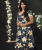Sweet Heart Printed Short Sleeve Dress